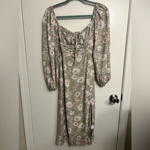 NWT Altar’d State Floral Midi Dress